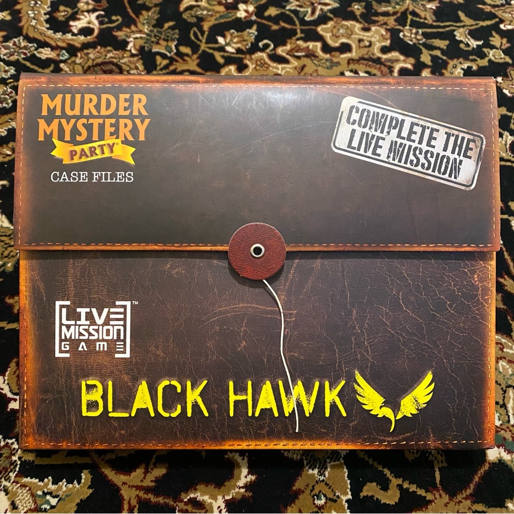 Murder Mystery Party Mission Black Hawk